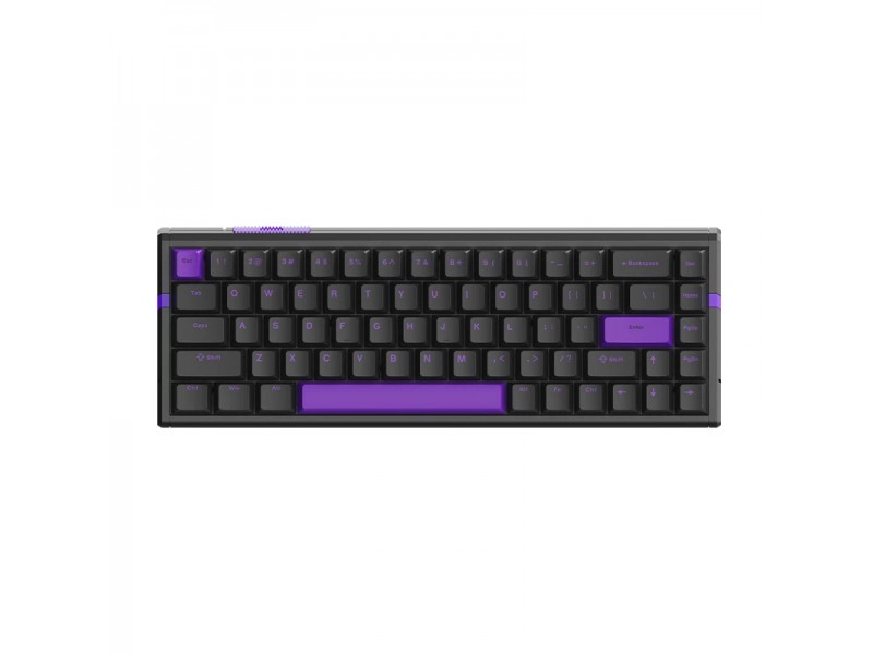 ATK професионална геймърска механична клавиатура Professional Gaming Mechanical Keyboard RS6 - 8K, Gateron Jade Pro Switches [Linear] - Black