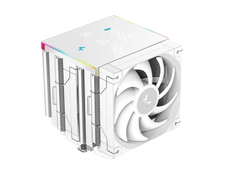 DeepCool охладител CPU Cooler AK620 DIGITAL PRO WH - Dual-Tower - LGA1851/AM5