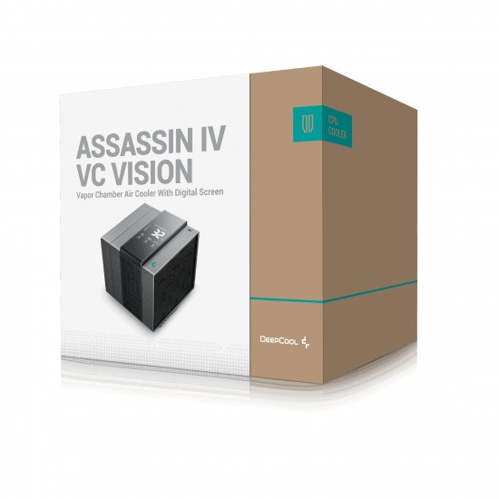 DeepCool охладител CPU Cooler ASSASSIN IV VC VISION - Vapor Chamber, Dual-Tower