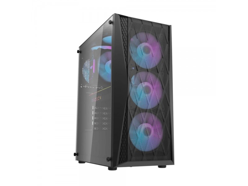 Darkflash кутия Case ATX - DK352 Black - 4 fans included