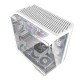 Darkflash кутия Case ATX - DY470 Ice White - 4 x 120 mm Infinity Mirror Fans