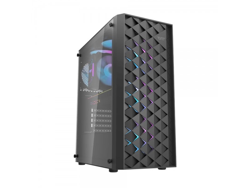 Darkflash кутия Case ATX - DK351 Black - 4 fans included