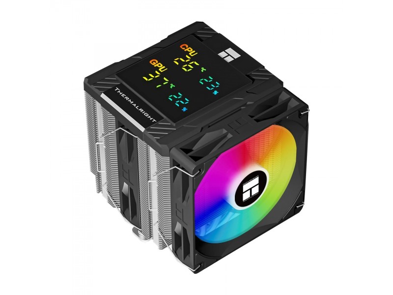 Thermalright охладител CPU Cooler Peerless Assassin 120 Digital A-RGB Black - Dual-Tower - LGA1851/AM5