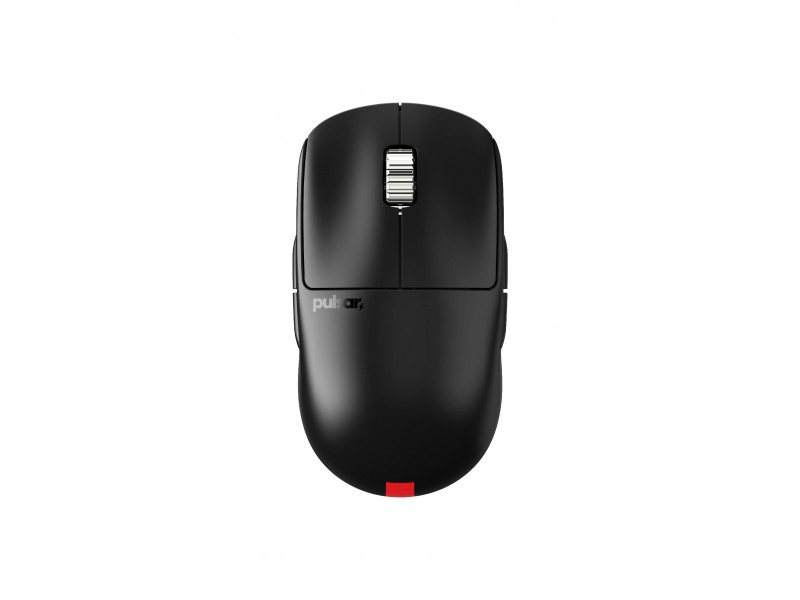 Pulsar професионална геймърска мишка Wireless Gaming Mouse X2A v3 eS Size1 Black 8K, OLED Display, Tournament Edition