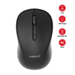 Makki безжична мишка Wireless Mouse MAKKI-MSX-2408 - Silent, 1600dpi, 2.4G