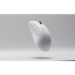 Pulsar професионална геймърска мишка Wireless Gaming Mouse Xlite v4 Size3 White - 1K (8K compatible)