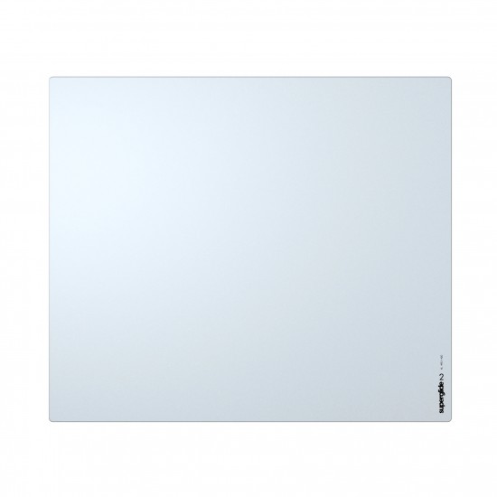 Superglide професионален стъклен геймърски пад за мишка Gaming Glass Mousepad Superglide Pad v2 XL White - 490 x 420 mm