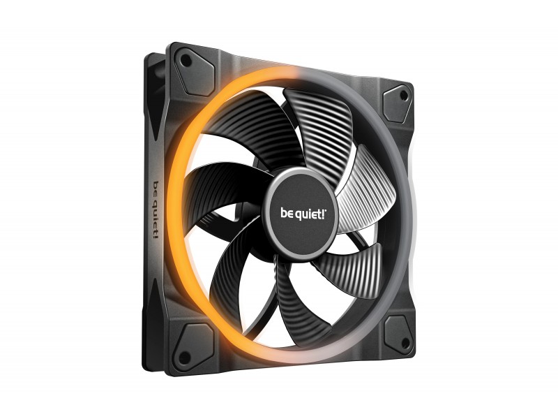 be quiet! вентилатор Fan 140mm - LIGHT WINGS 140mm PWM Reverse Black