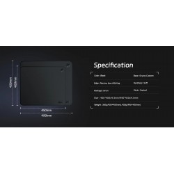 Scyrox професионален геймърски пад за мишка Gaming Mousepad Sosu XL - 490 x 420 mm Scyrox професионален геймърски пад за мишка Gaming Mousepad Sosu XL - 490 x 420 mm