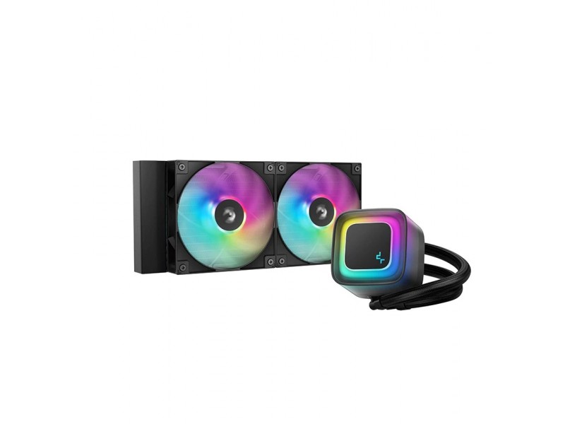 DeepCool водно охлаждане Water Cooling LE240 V2 - Addressable RGB - LGA1851/AM5