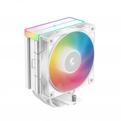 DeepCool охладител CPU Cooler AG400 White - Addressable RGB V2 - LGA1851/AM5