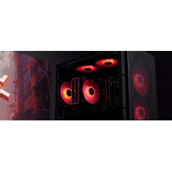 DeepCool охладител CPU Cooler AG400 Black - Addressable RGB V2 - LGA1851/AM5