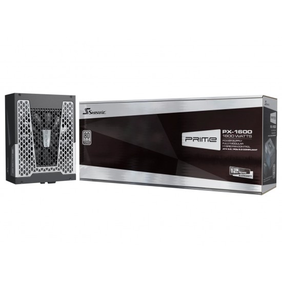 Seasonic захранване PSU ATX3.1 1600W Titanium PCIe Gen 5.1 - PRIME TX-1600 - SSR-1600TR2-ATX3.1