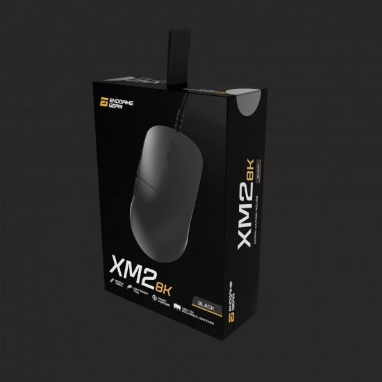 Endgame Gear професионална геймърска мишка XM2 8K - Gaming Mouse - Black