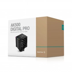 DeepCool охладител за процесор CPU Cooler - AK500 DIGITAL PRO - LGA1851/AM5 DeepCool охладител за процесор CPU Cooler - AK500 DIGITAL PRO - LGA1851/AM5