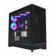 Montech кутия Case ATX - HS01 PRO (W) - 5 x 120 mm ARGB Fans, USB-C, Black