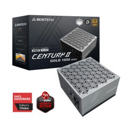Montech захранване PSU ATX 3.1 1050W Gold - CENTURY II 1050W Montech захранване PSU ATX 3.1 1050W Gold - CENTURY II 1050W