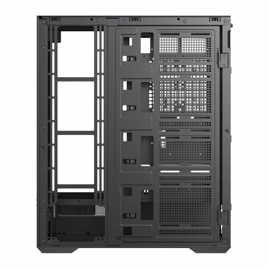Xigmatek кутия Case EATX - Vision Pro - 8 ARGB Fans, LCD Display Panel, Smart Fan Control