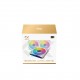 Xigmatek Комплект вентилатори Fan Pack 3-in-1 3x120mm - Starlink Ultra Arctic - Infinity Mirror, A-RGB