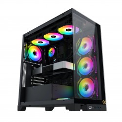 Xigmatek кутия Case EATX - Endorphin Ultra - 4 ARGB fans