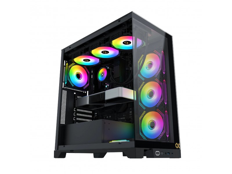 Xigmatek кутия Case EATX - Endorphin Ultra - 4 ARGB fans