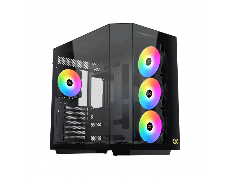 Xigmatek кутия Case EATX - Cubi II - 7 ARGB Fans