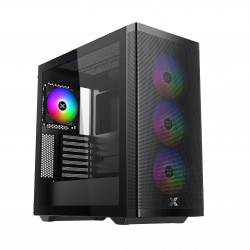 Xigmatek кутия Case EATX - Osiris - Mesh, 4 x 140 mm ARGB fans