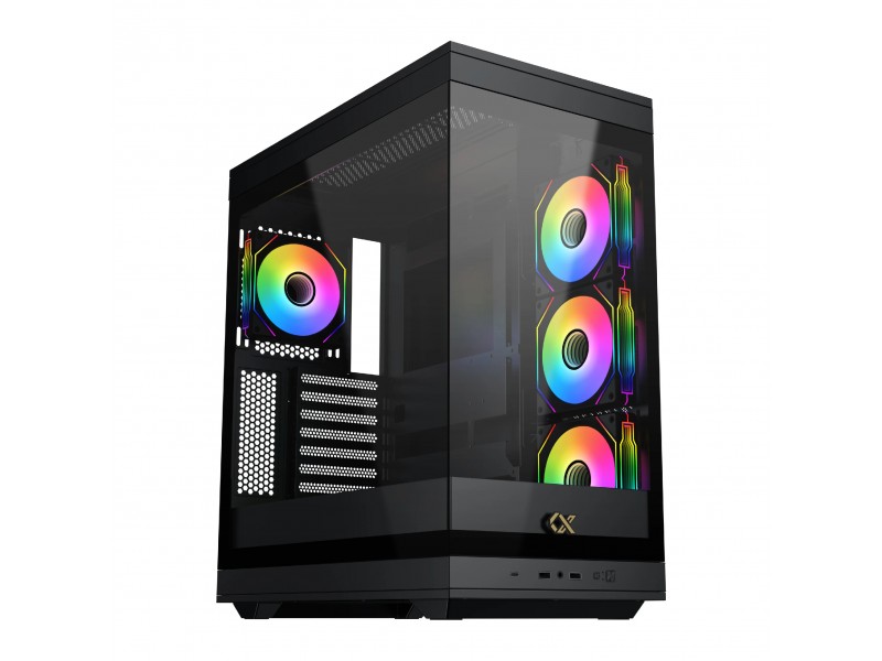 Xigmatek кутия Case EATX - Meta - 4 x 120 mm ARGB fans