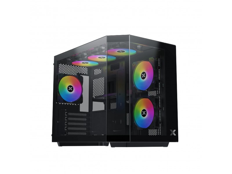 Xigmatek кутия Case mATX - Cubi M - 6 ARGB Fans