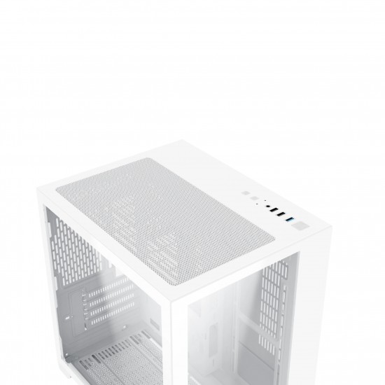 Xigmatek кутия Case mATX - Aqua M Lite Arctic - 5 ARGB Fans