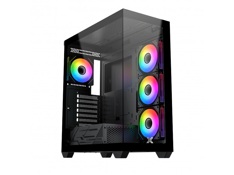 Xigmatek кутия Case EATX - Blast - 4 ARGB fans