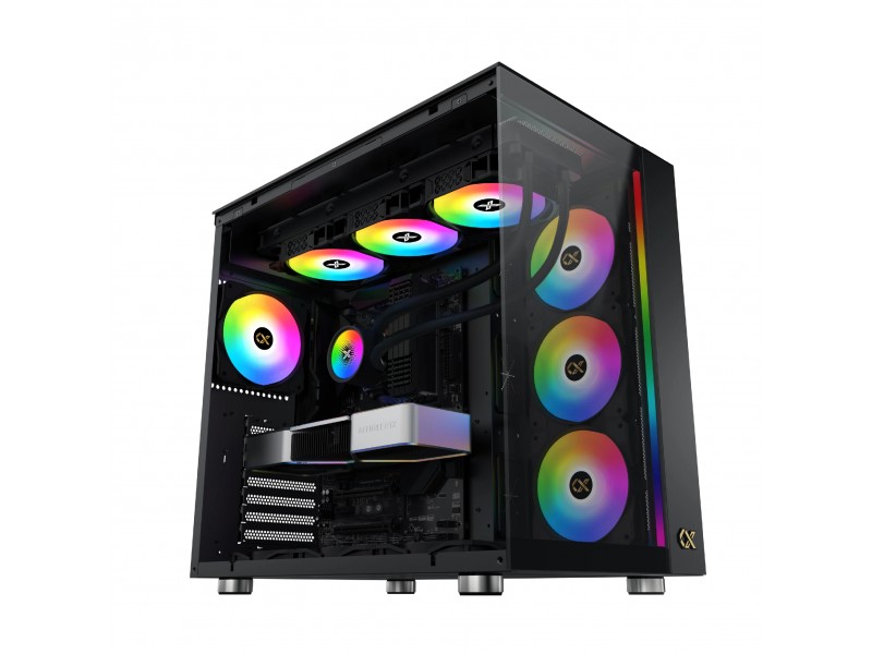 Xigmatek кутия Case EATX - AQUA ULTRA AIR - 7 ARGB Fans