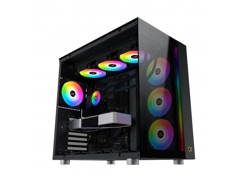Xigmatek кутия Case EATX - AQUA ULTRA - 7 ARGB Fans