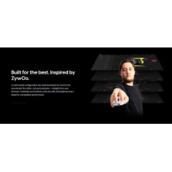 Pulsar професионална геймърска мишка Wireless Gaming Mouse ZywOo The Chosen Mouse Size2 White 8K