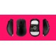 Pulsar професионална геймърска мишка Wireless Gaming Mouse ZywOo The Chosen Mouse Size2 Black 8K