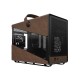 Montech кутия Case mATX - Heritage PRO (B) - USB-C, Leather, 4 x 120 mm Fans