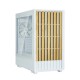 Zalman кутия Case mATX - P10 NAMU WHITE - Wood, USB-C