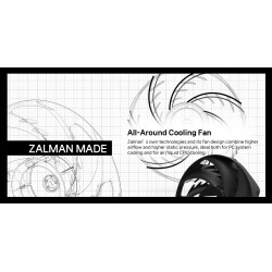 Zalman охлаждане за процесор CPU Cooler CNPS9X PERFORMA PLUS BLACK LGA1851/AM5 Zalman охлаждане за процесор CPU Cooler CNPS9X PERFORMA PLUS BLACK LGA1851/AM5