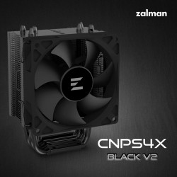 Zalman охладител за процесор CPU Cooler CNPS4X BLACK V2 - LGA1851/AM5 Zalman охладител за процесор CPU Cooler CNPS4X BLACK V2 - LGA1851/AM5