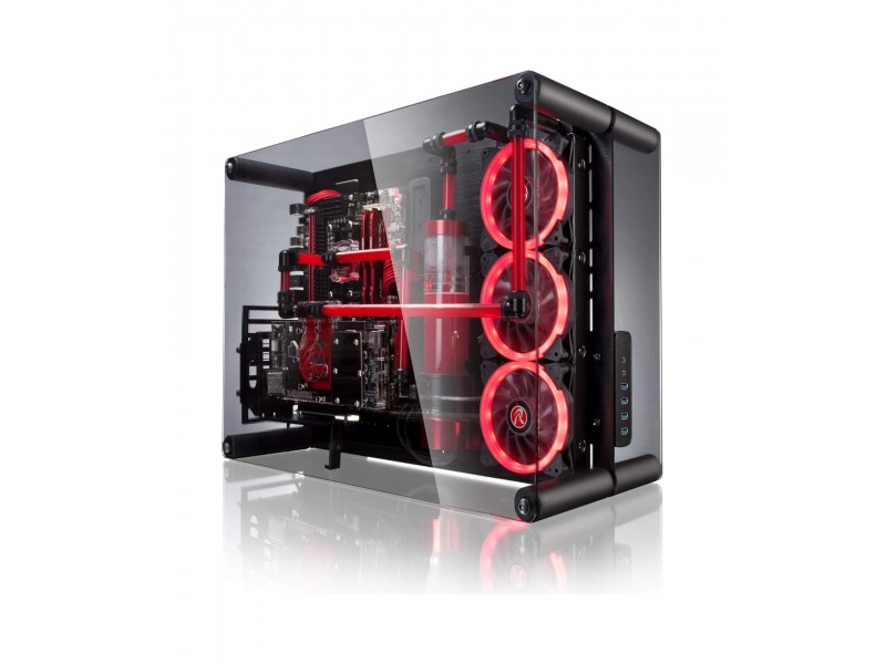 Raijintek кутия Case ATX - PAEAN - Open Frame, Dual Chamber, Bench Table, Aluminum