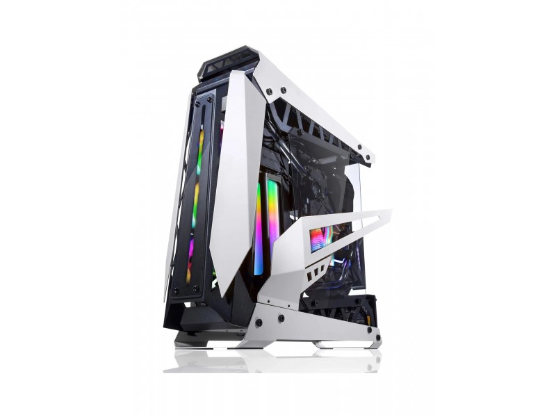 Raijintek кутия Case EATX - NYX PRO WHITE - Open Frame, Full Aluminum