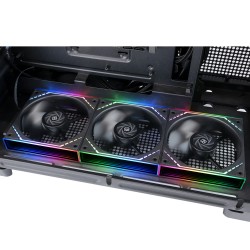 Thermalright Комплект вентилатори Fan Pack 3-in-1 3x120mm - TL-M12QR x 3 - Reverse, Infinity Mirror, Daisy-Chain, A-RGB Thermalright Комплект вентилатори Fan Pack 3-in-1 3x120mm - TL-M12QR x 3 - Reverse, Infinity Mirror, Daisy-Chain, A-RGB