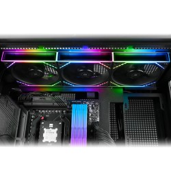 Thermalright Комплект вентилатори Fan Pack 3-in-1 3x120mm - TL-M12Q x 3 - Infinity Mirror, Daisy-Chain, A-RGB Thermalright Комплект вентилатори Fan Pack 3-in-1 3x120mm - TL-M12Q x 3 - Infinity Mirror, Daisy-Chain, A-RGB