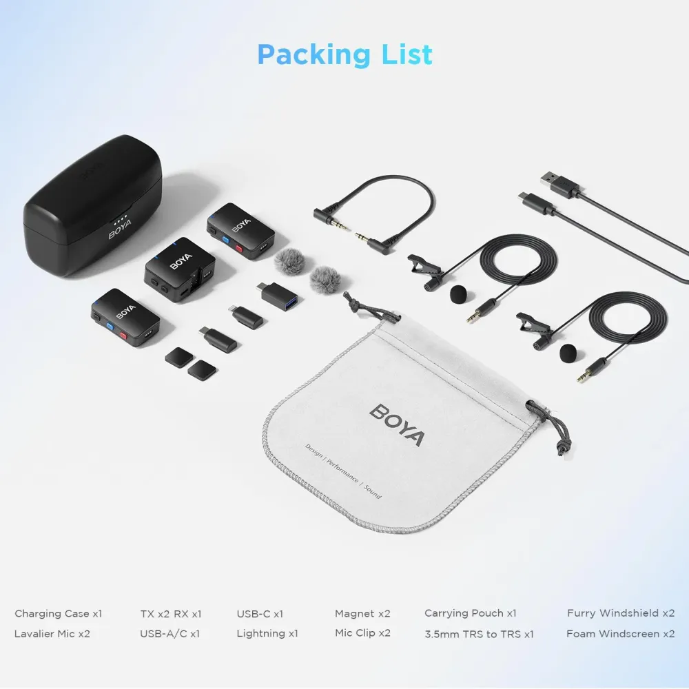 All-in-One BOYA BOYAMIC микрофони