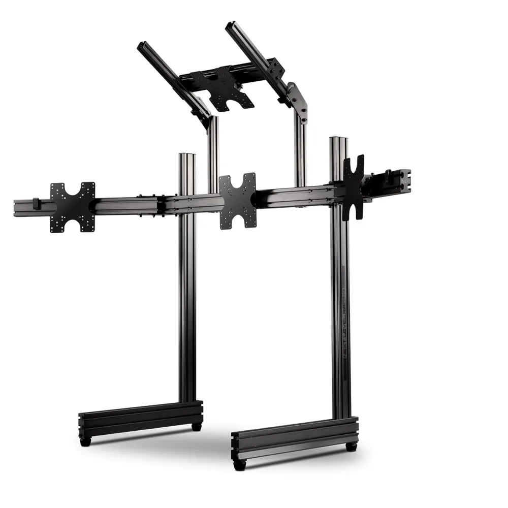 Стойка за монитор Next Level Racing Elite Freestanding Quad Monitor Stand Carbon Grey