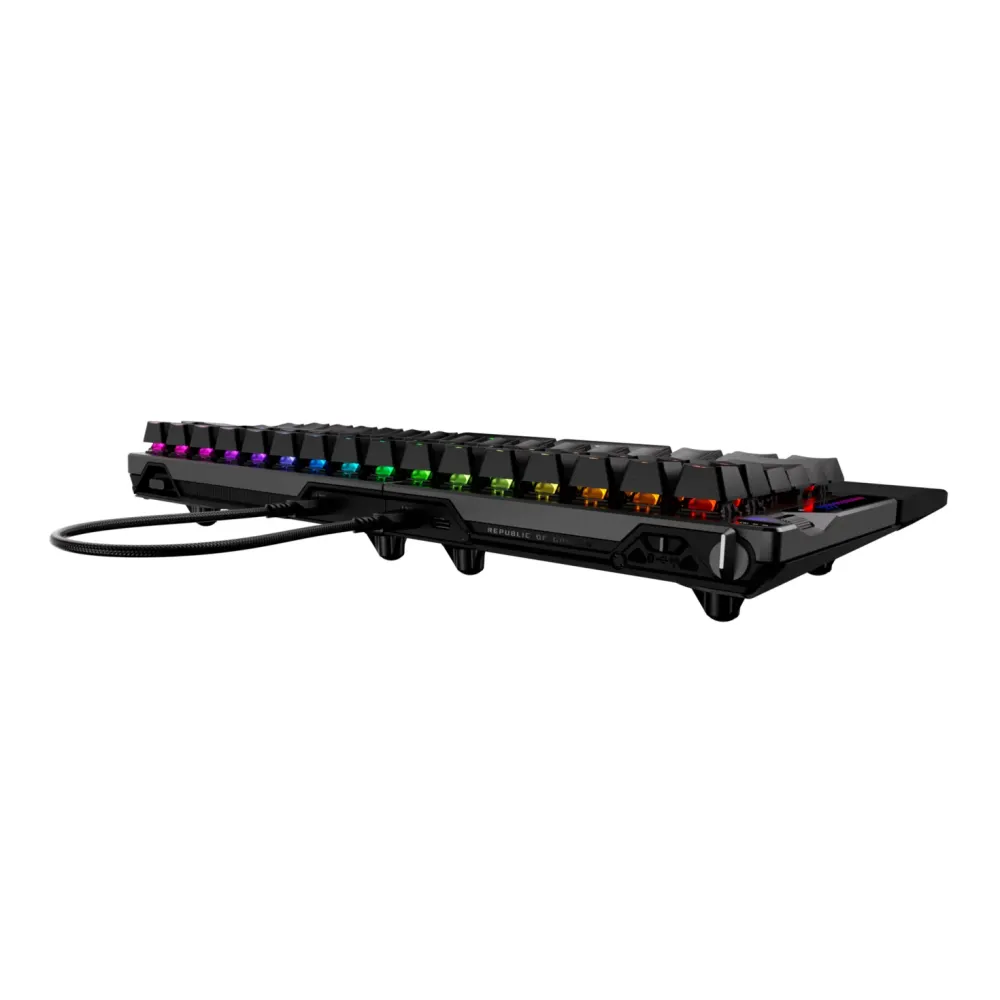 Геймърска безжична Клавиатура ASUS ROG Falcata 75% - ROG HFX V2 Magnetic Switch