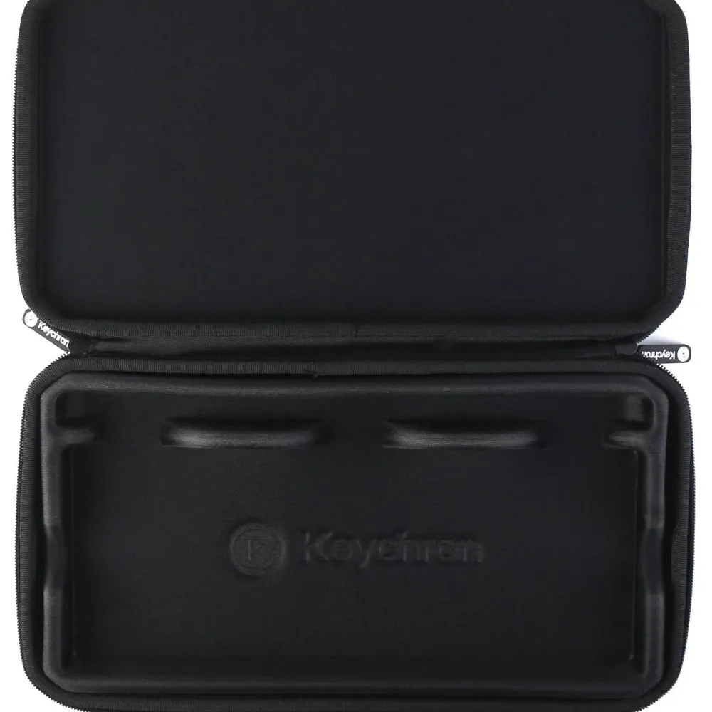 Kалъф за клавиатура Keychon K6 (Plastic) удароустойчив, пластмасов, Черен