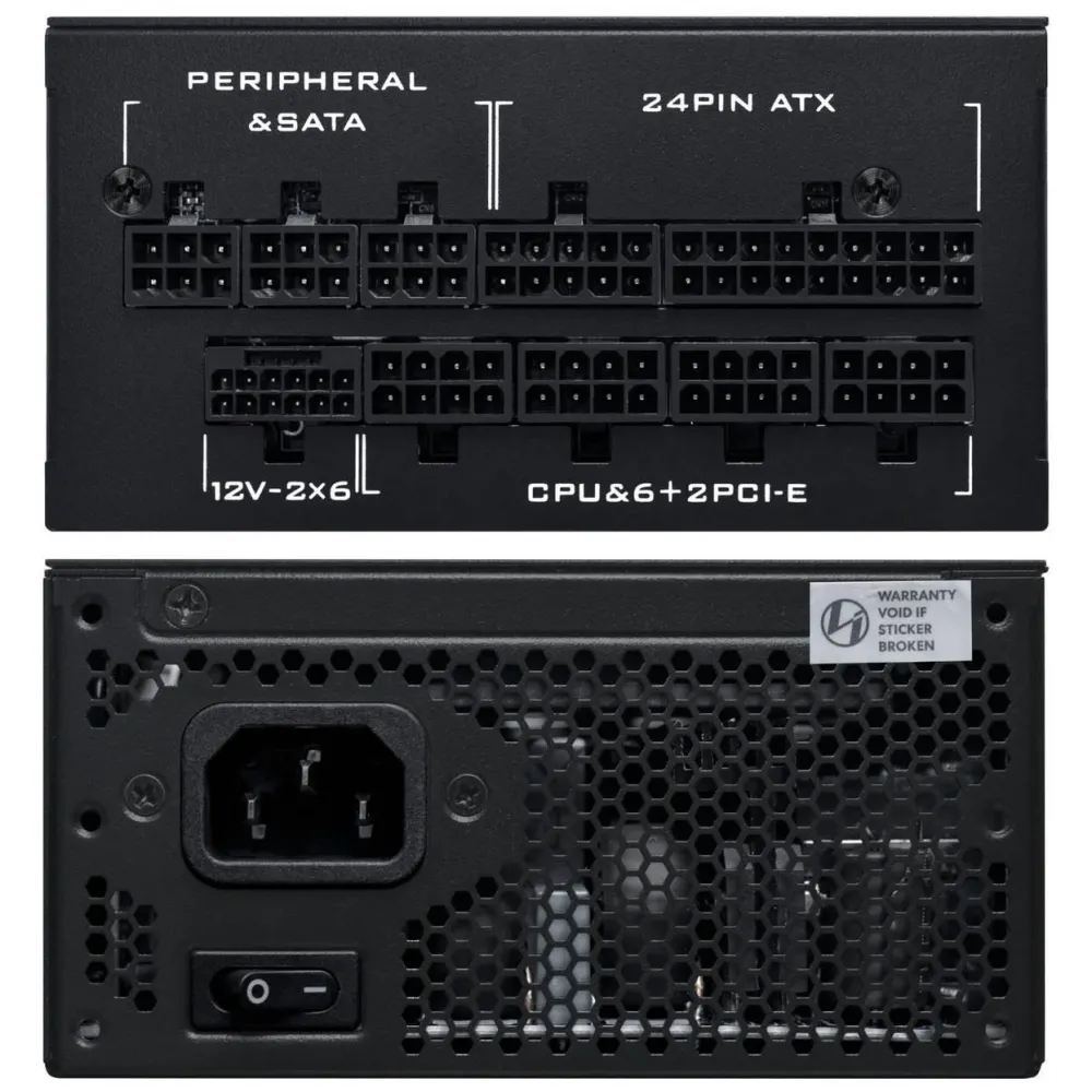 Захранващ блок Lian Li SP850 Black 850W 80+ Platinum PCIe 5.1, ATX 3.1