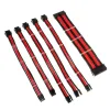 Комплект оплетени кабели Kolink Core, Black/Red Комплект оплетени кабели Kolink Core, Black/Red