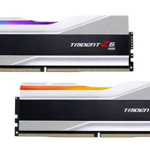 Памет G.SKILL Trident Z5 Silver RGB 32GB(2x16GB) DDR5 6000MHz F5-6000J3636F16GX2-TZ5RS